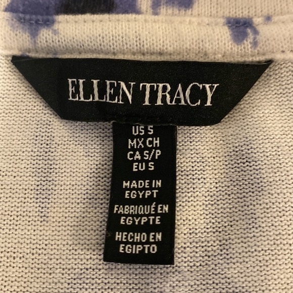 Ellen Tracy Pullover V-Neck Long Sleeve Top - Picture 8 of 8